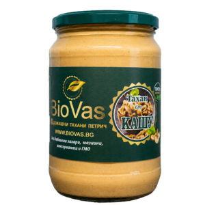 Домашен натурален тахан от кашу BioVas, 720 грама