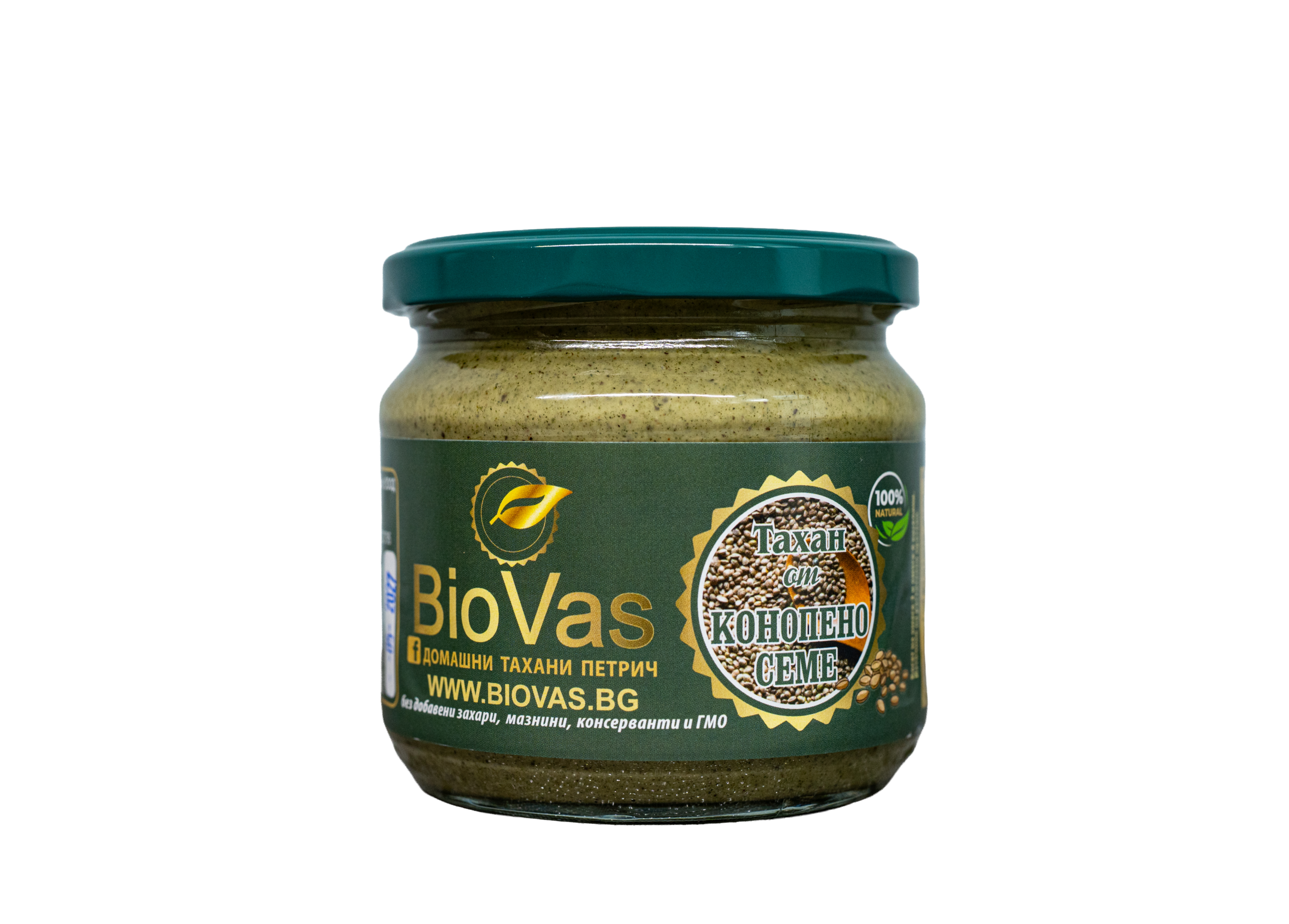Тахан от Конопено семе, BioVas, 380 грама